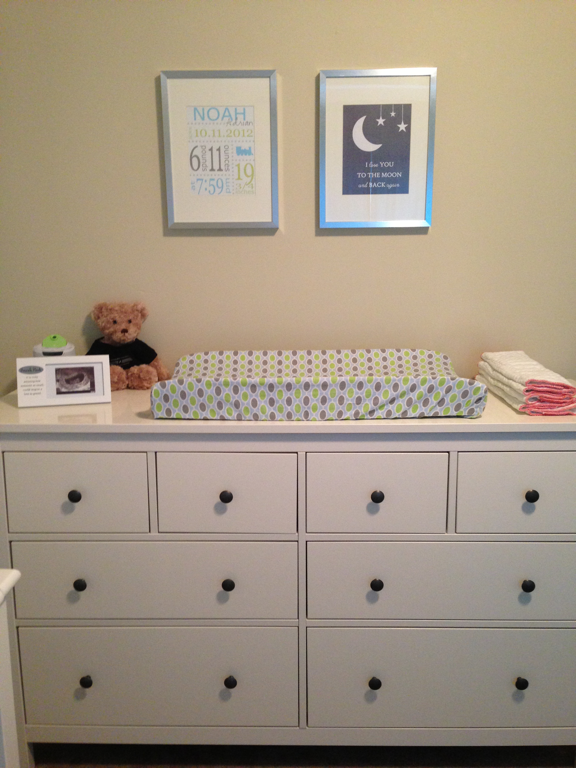 changing table topper for ikea dresser